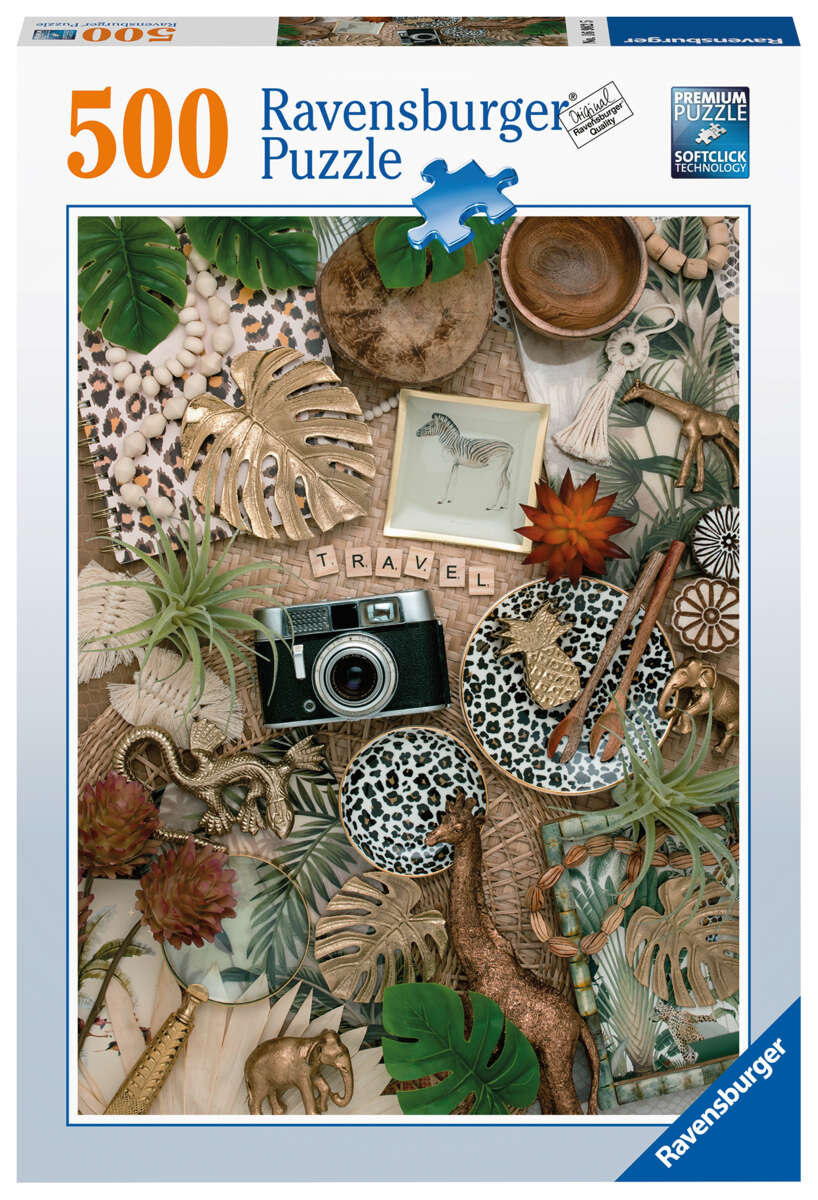 Ravensburger Puzzle Safari collage puslespill