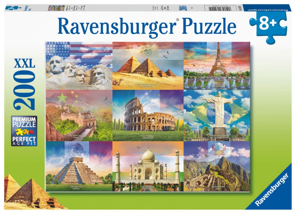 Ravensburger Puzzle Monuments Of The World puslespill