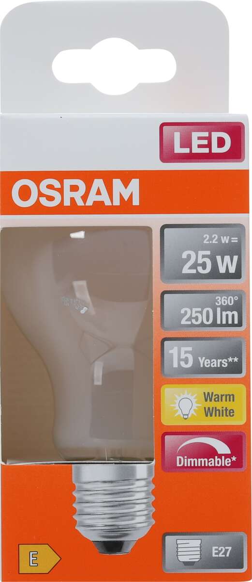 OSRAM LED-pære Normal MATT 2,8W