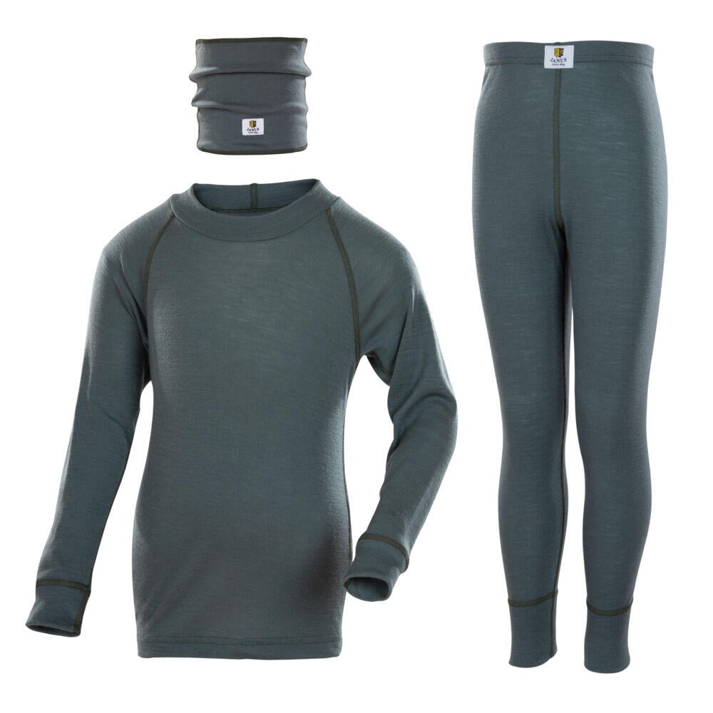 Janus ullsett i eske barn