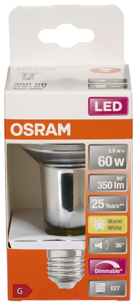 OSRAM LED Superstar R63 spotpære