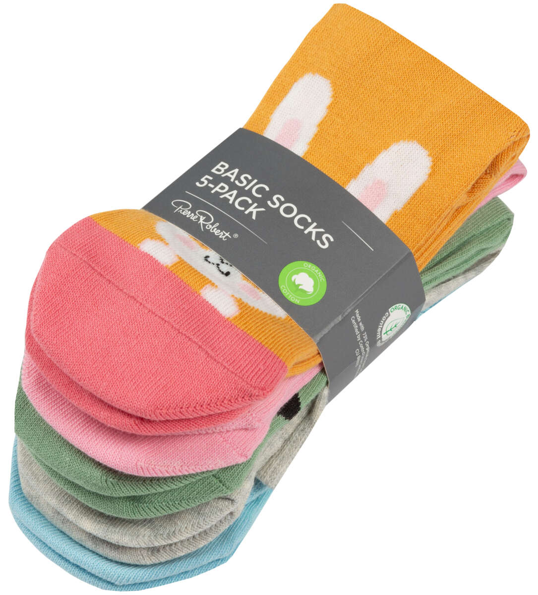 Pierre Robert 5-pk sokker barn