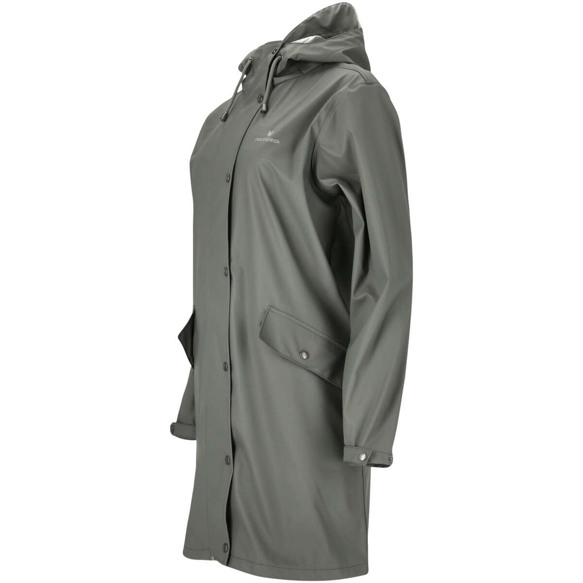 Northpeak Pernilla lang regnjakke dame