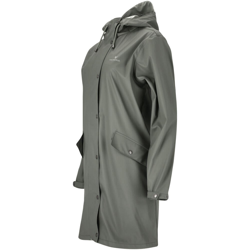 Northpeak Pernilla lang regnjakke dame