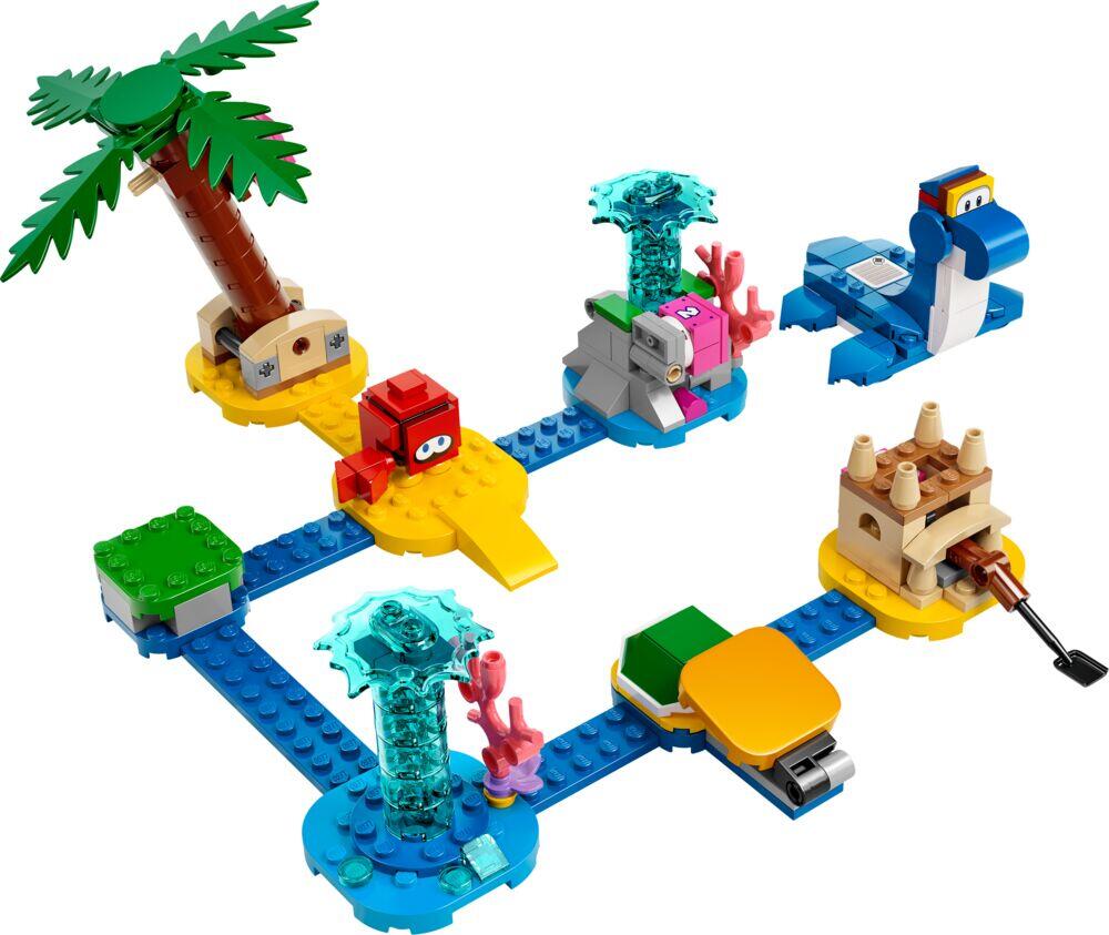 LEGO® Super Mario 71398 Ekstrabanesettet Dorries strandfasade