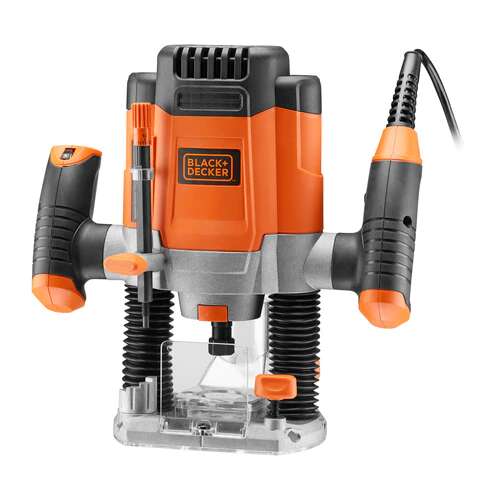 BLACK+DECKER Håndoverfres 1200W 6,35mm KW1200E