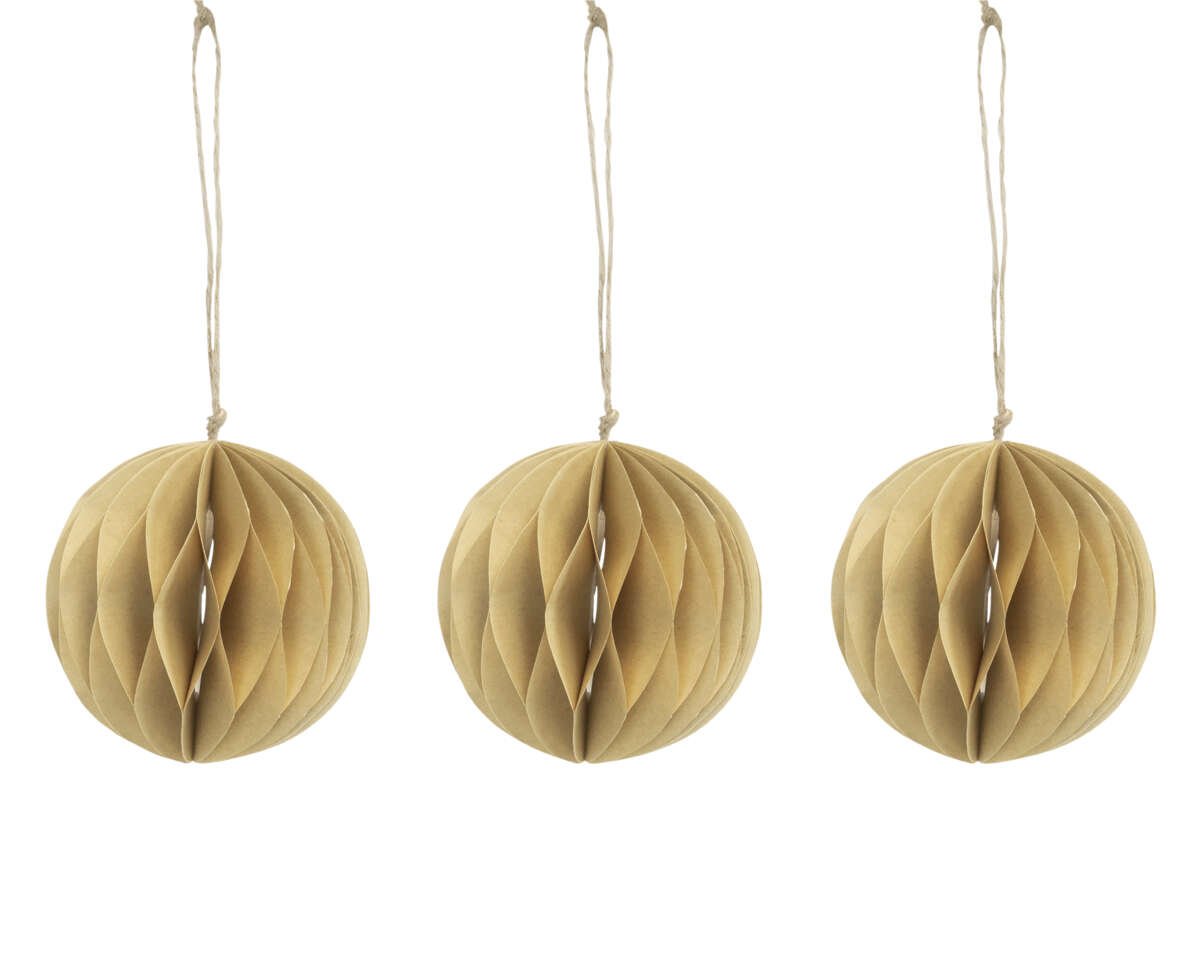 Ember papirjulekule 3 pk