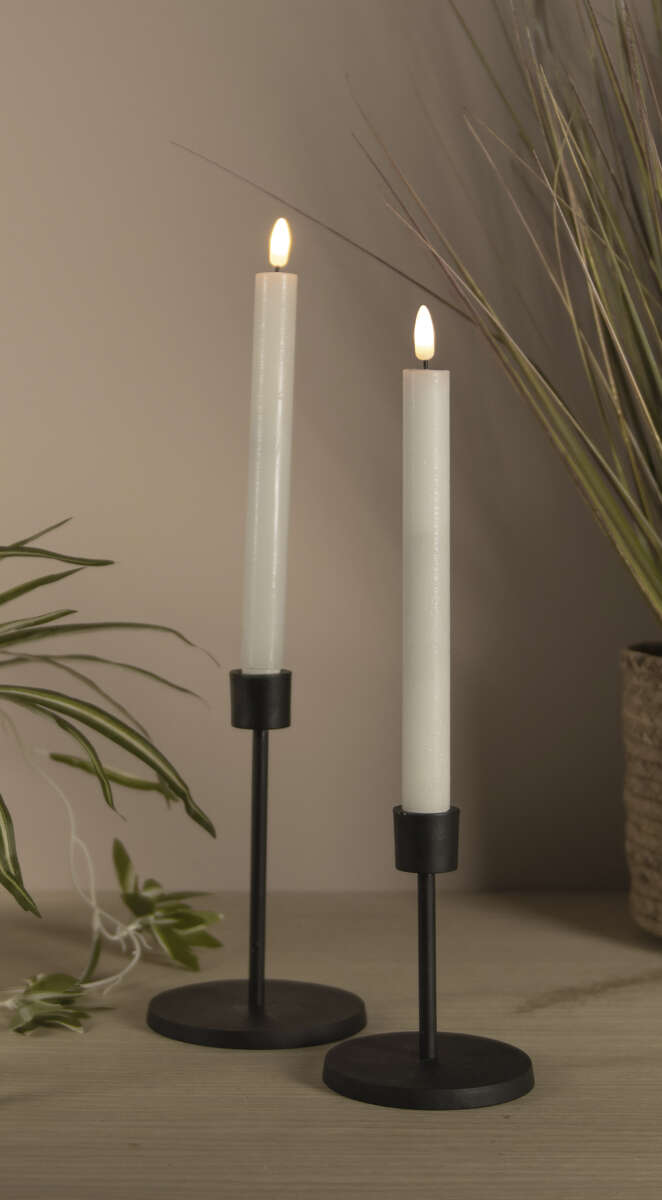 Lun LED kronelys 2-pk