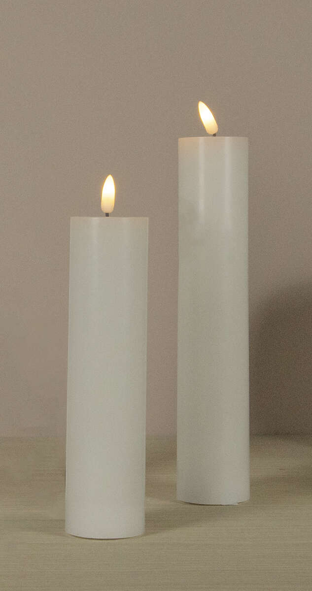 Lun LED smalt kubbelys