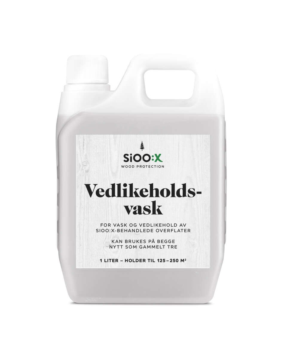 SiOO:X vedlikeholdsvask