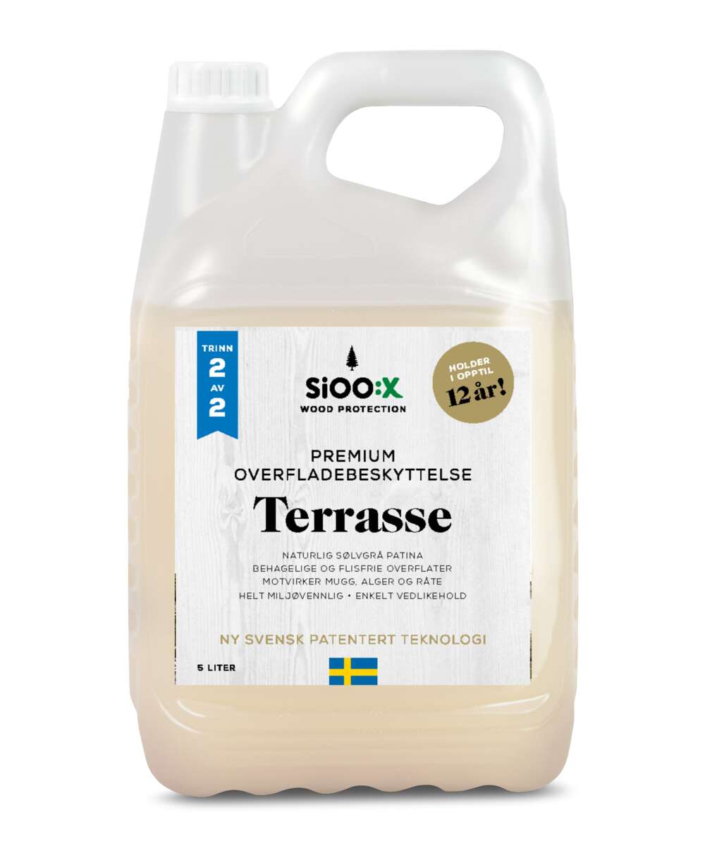 SiOO:X premium trebeskyttelse trinn 2 av 2