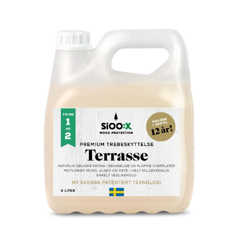 SiOO:X premium trebeskyttelse trinn 1 av 2