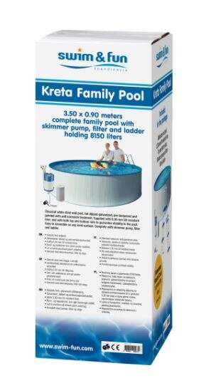 Kreta svømmebasseng Ø 3,5