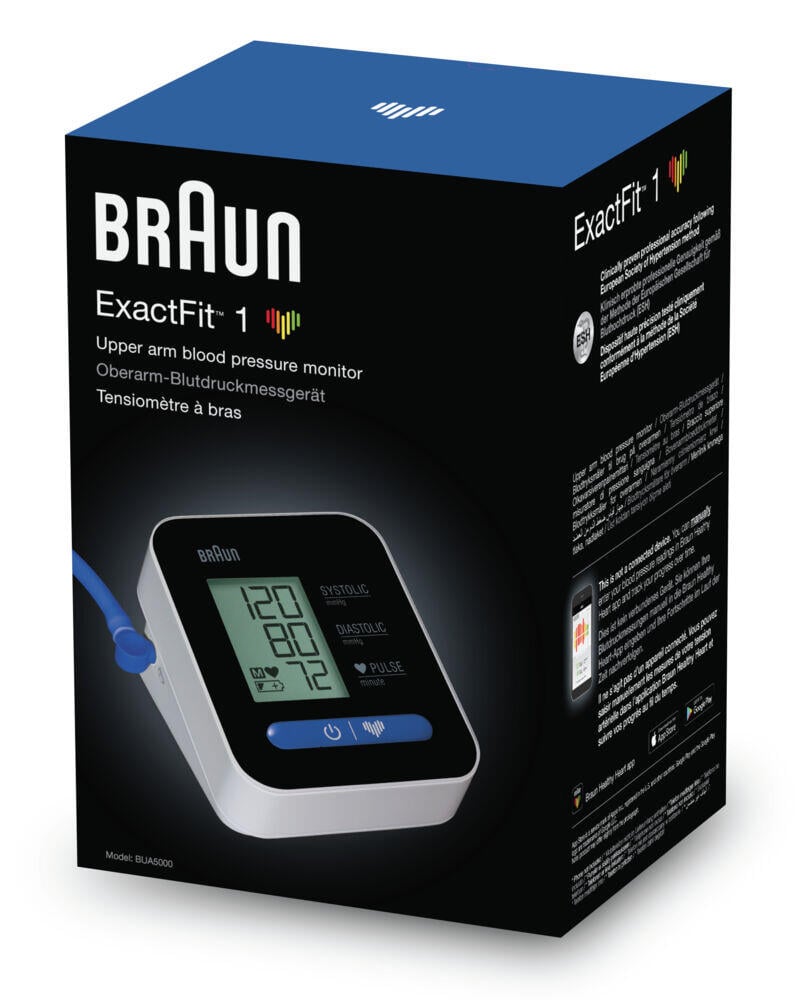 BraunHOT ExactFit™ 1 blodtrykksmåler