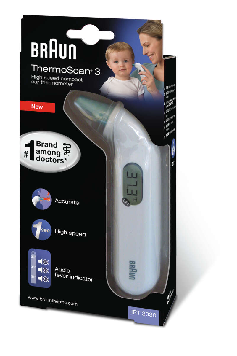 BraunHOT ThermoScan 3 termometer