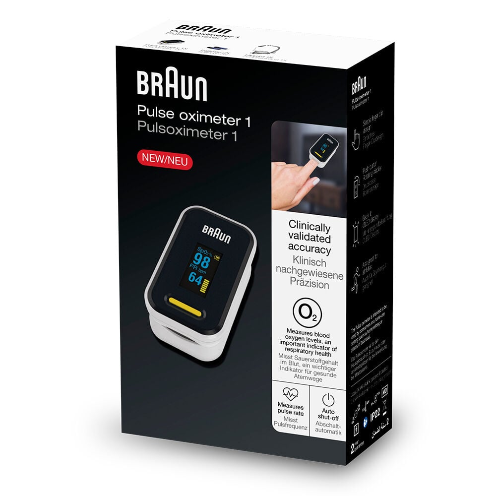 BraunHOT Puls Oksymeter 1
