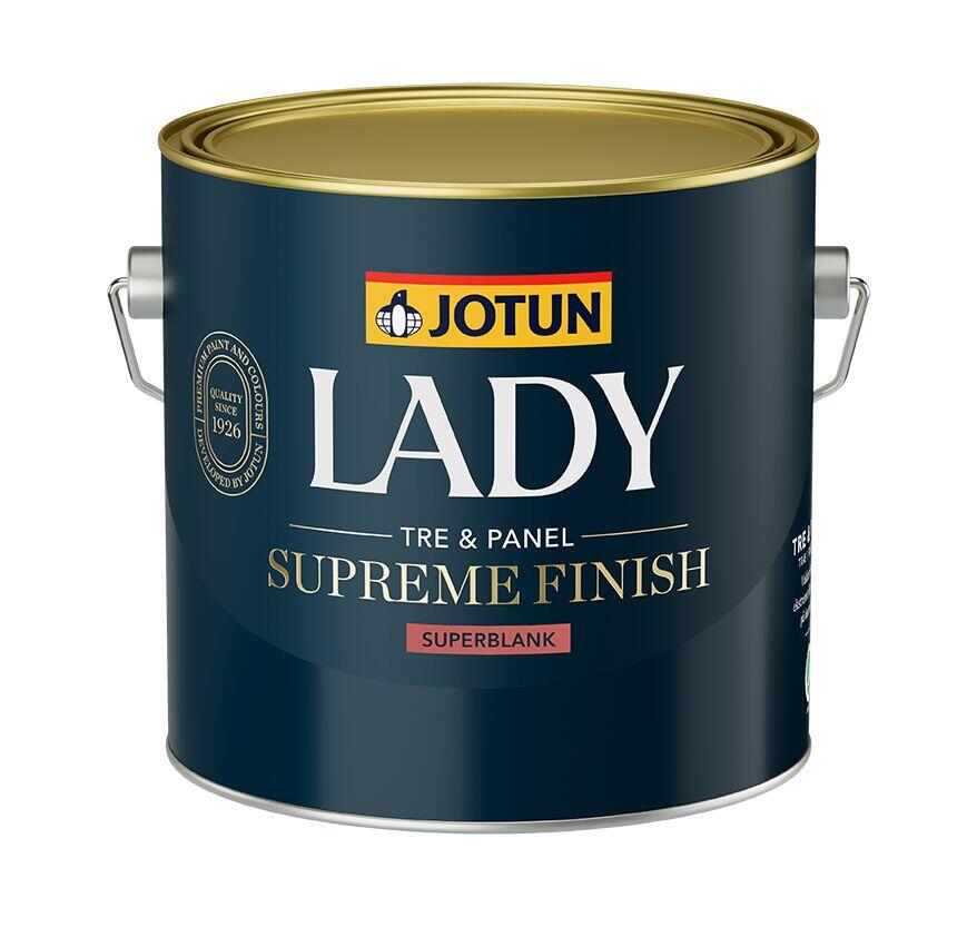 Jotun Lady Supreme Finish 80/helblank interiørmaling