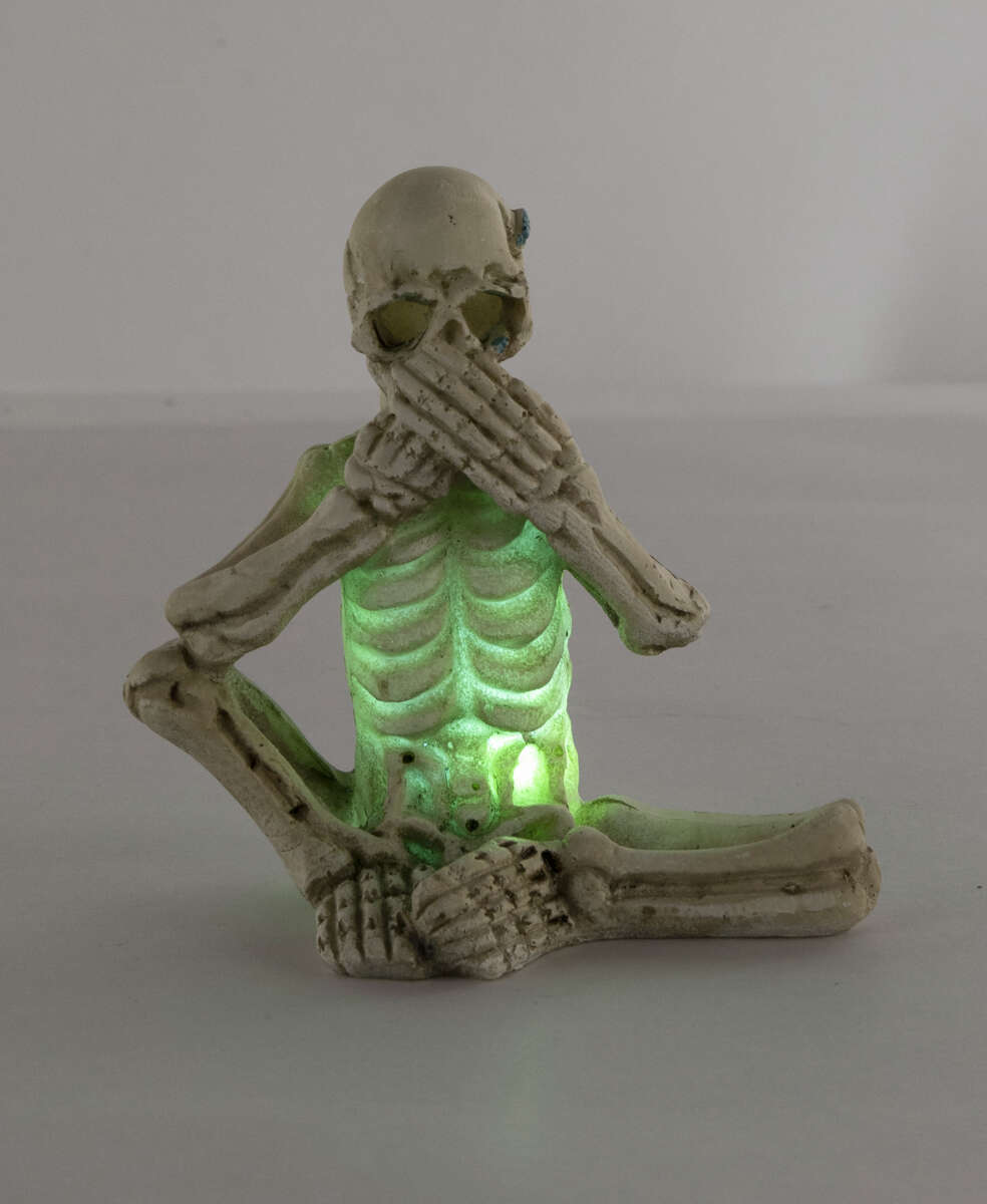 Halloween skjelett - Ikke snakke