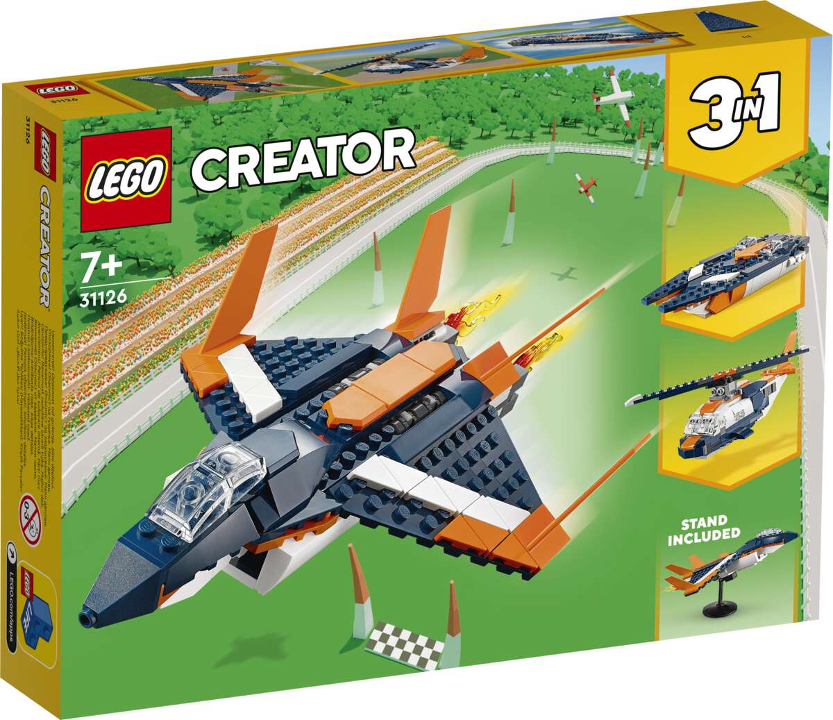 LEGO® Creator 31126 Supersonisk jetfly