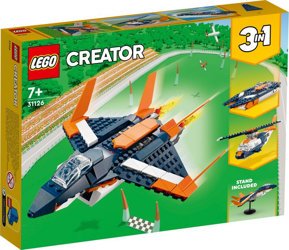 LEGO® Creator 31126 Supersonisk jetfly