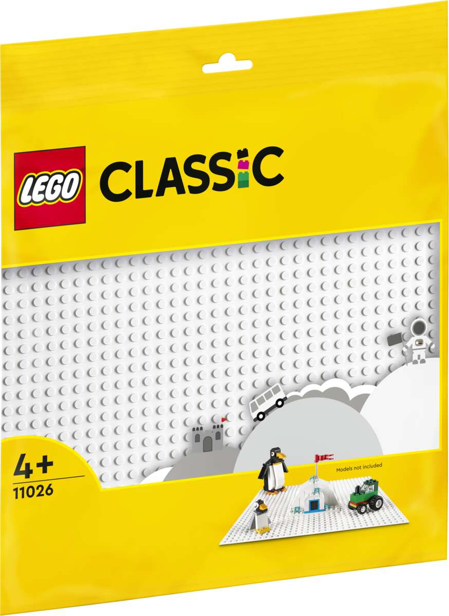 LEGO® Classic 11026 Hvit basisplate