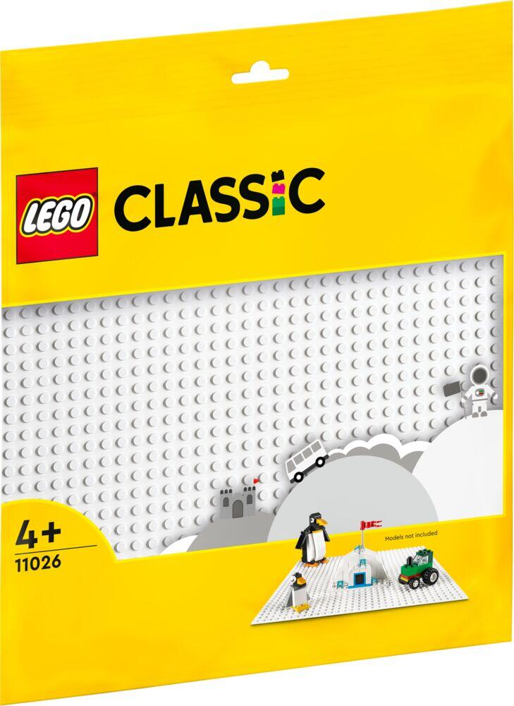 LEGO® Classic 11026 Hvit basisplate