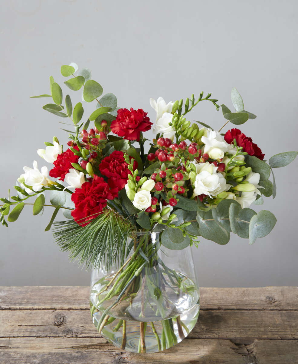 Mjuk glassvase liten