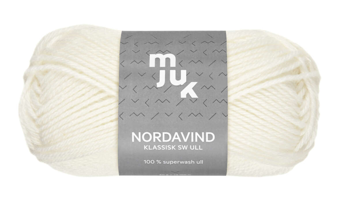 Mjuk Nordavind ullgarn