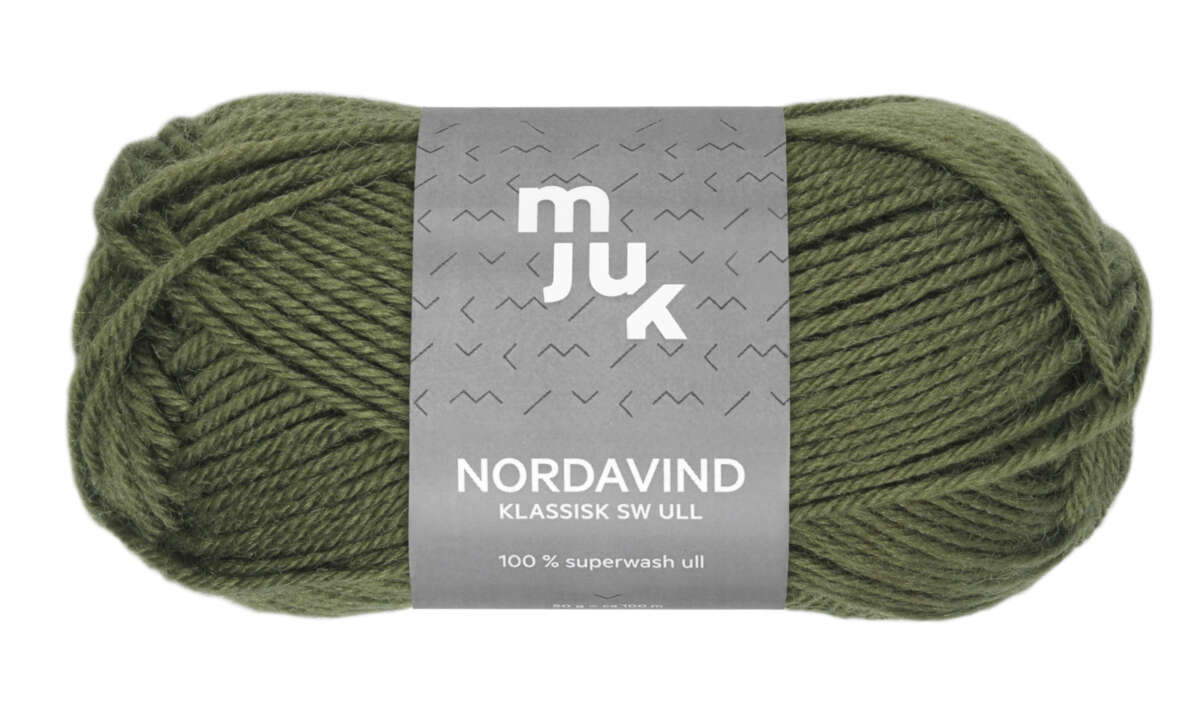 Mjuk Nordavind ullgarn