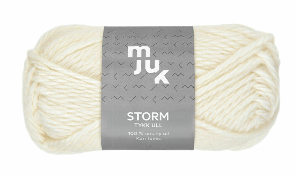 Mjuk Storm Tykk ullgarn