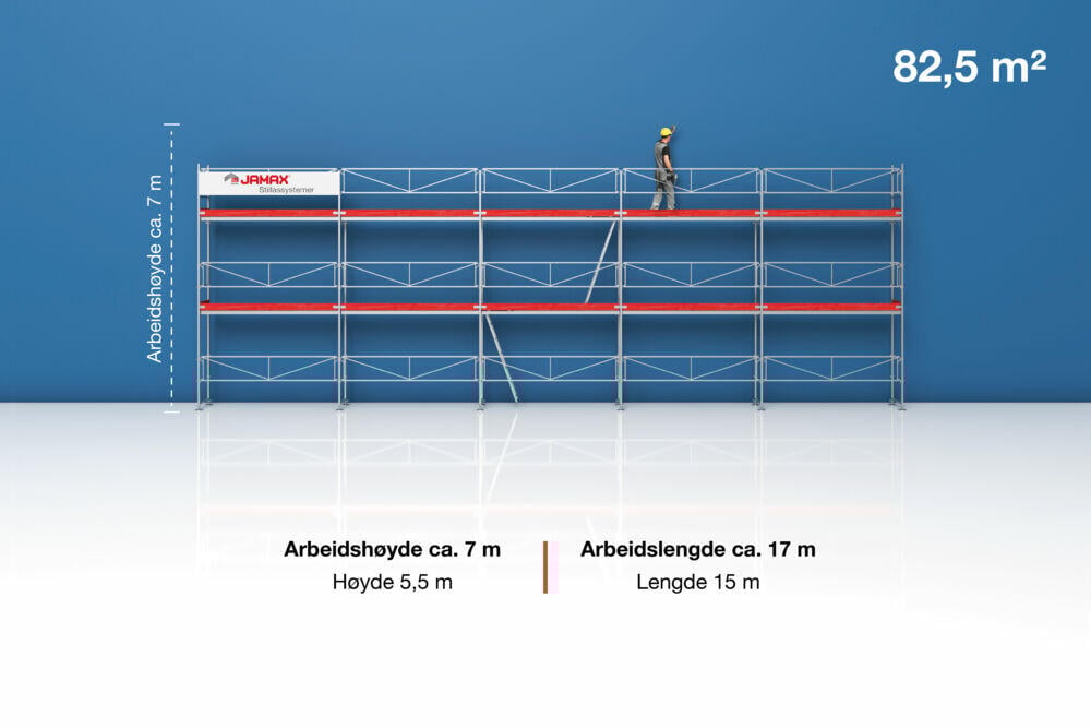 Jamax Byggmesterpakke 1 stillas