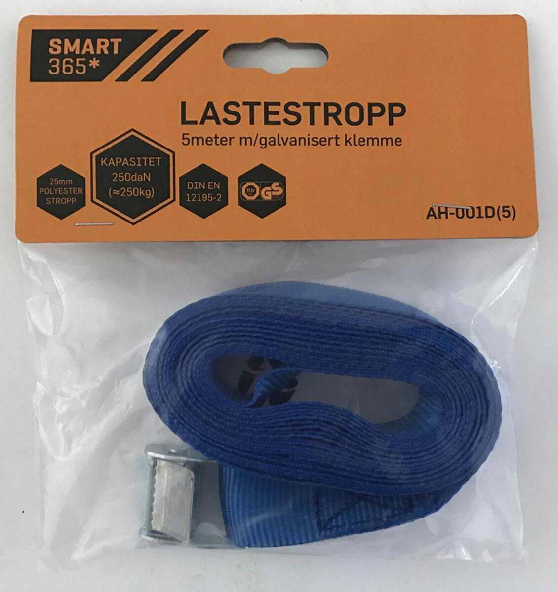 Smart 365* lastestropp med friksjonslås