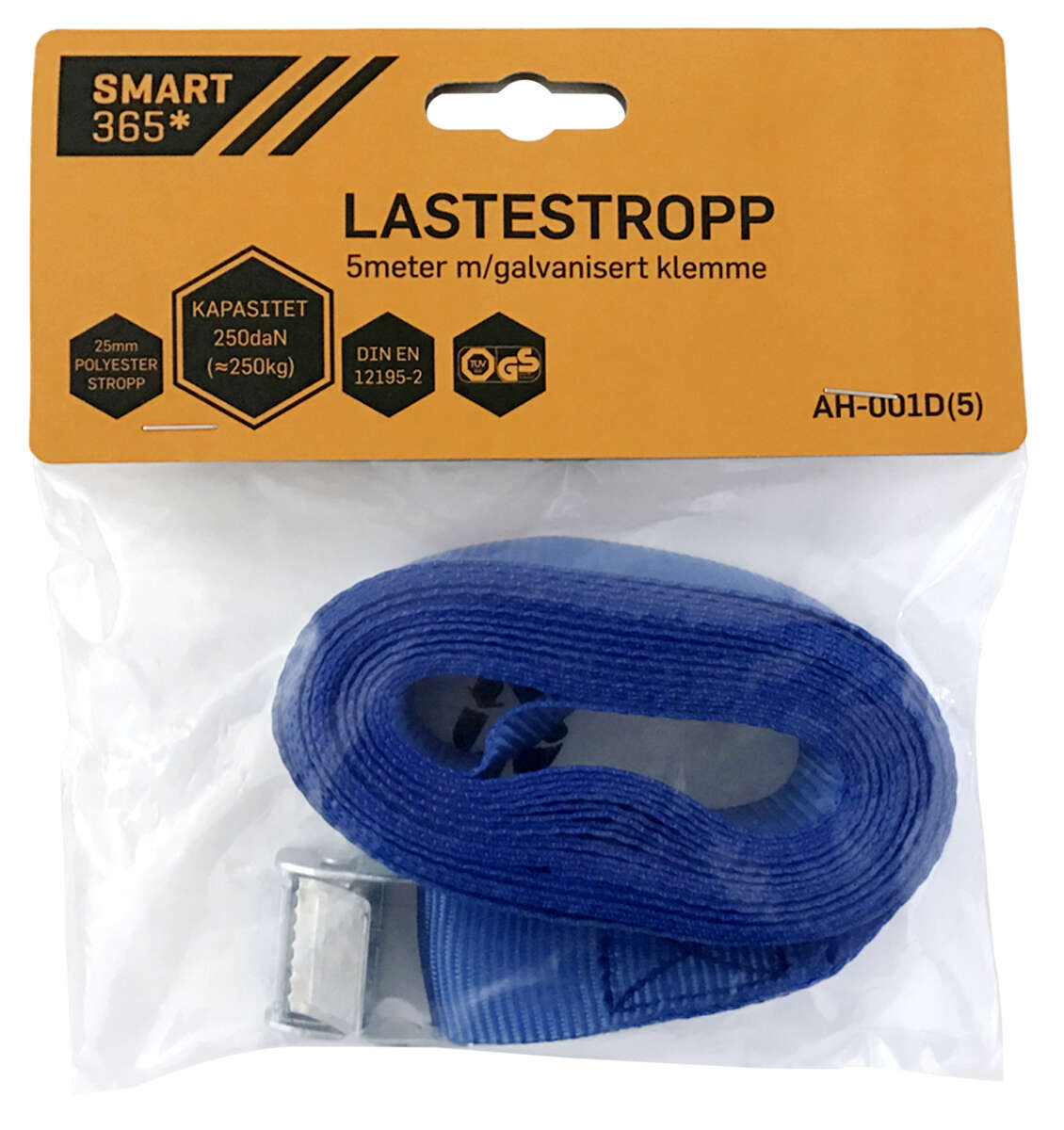 Smart 365* lastestropp med friksjonslås