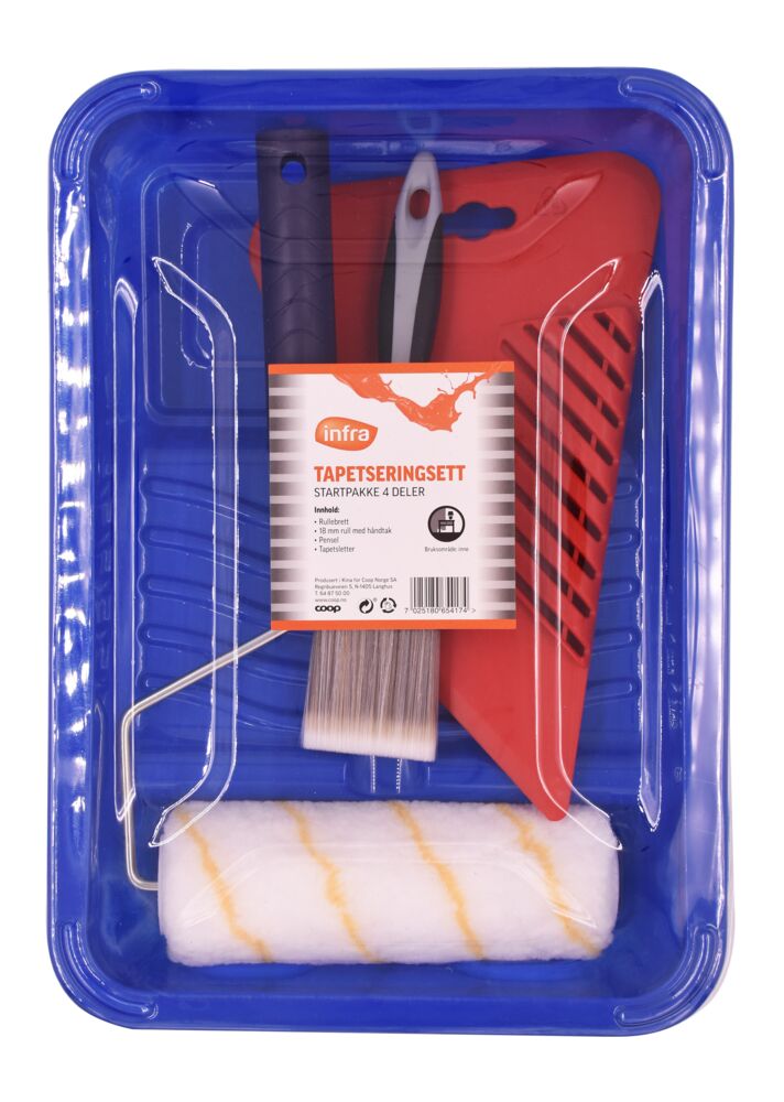 Infra tapetseringsett