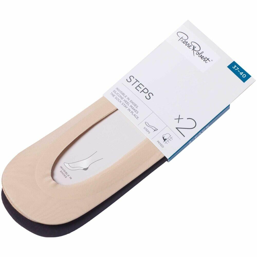 Pierre Robert Seamless ankelsokker 2-pk dame