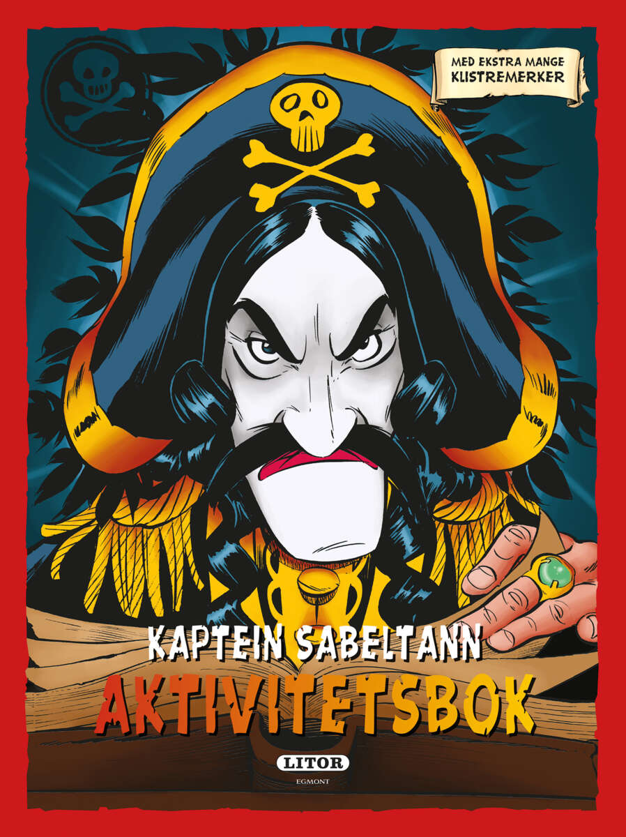 Egmont Aktivitetsbok Kaptein Sabeltann