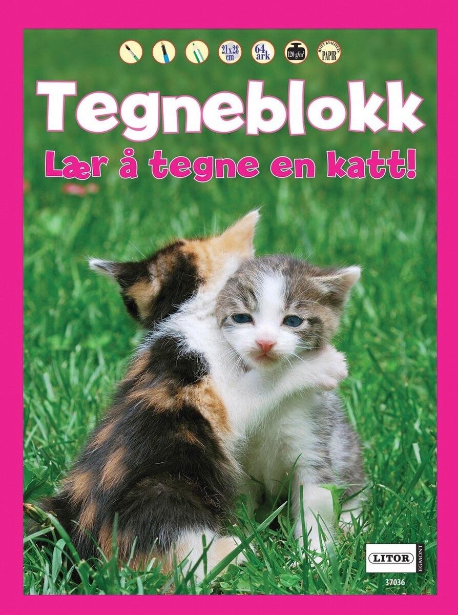 Tegneblokk Katt