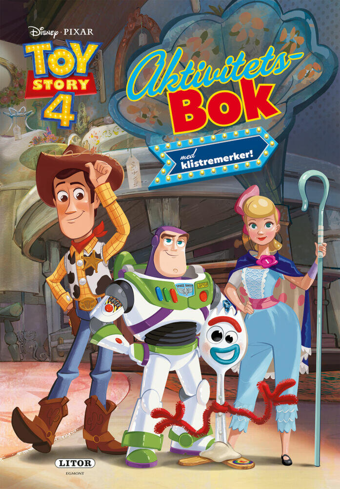 Disney Toy Story 4 aktivitetsbok