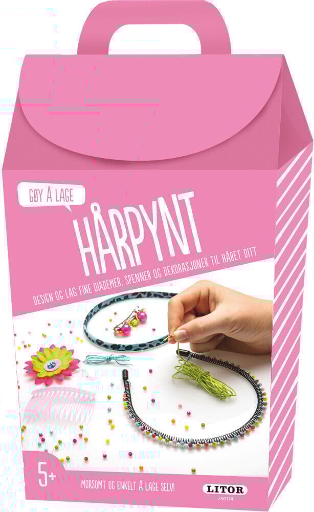 Hobbyeske: Gøy å lage hårpynt