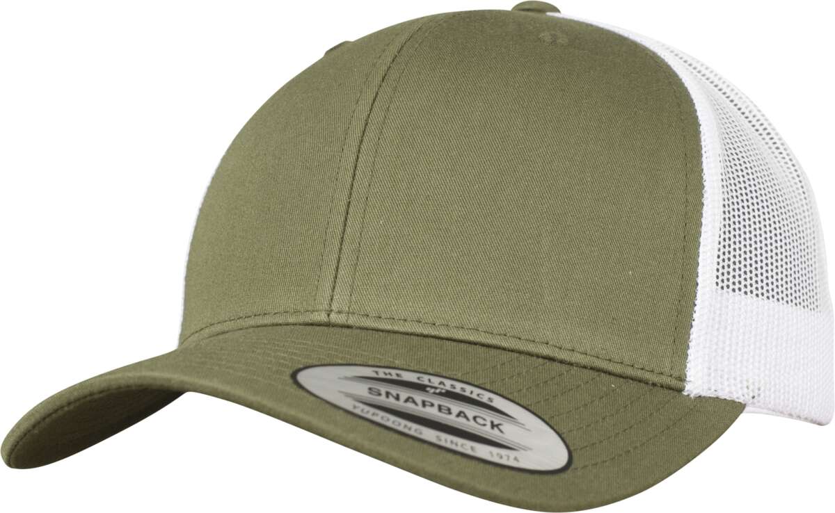 MILITÆRGRØNN/HVIT