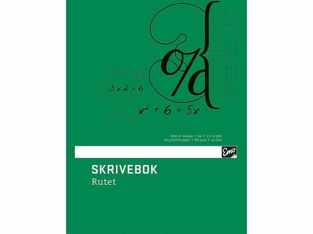 Emo Skrivebok A4
