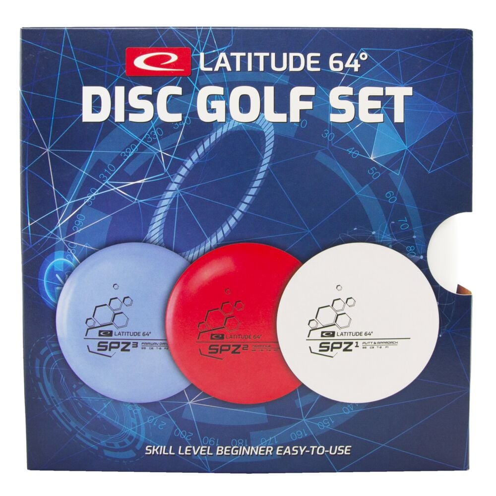 Latitude 64°° SPZ disc golf sett