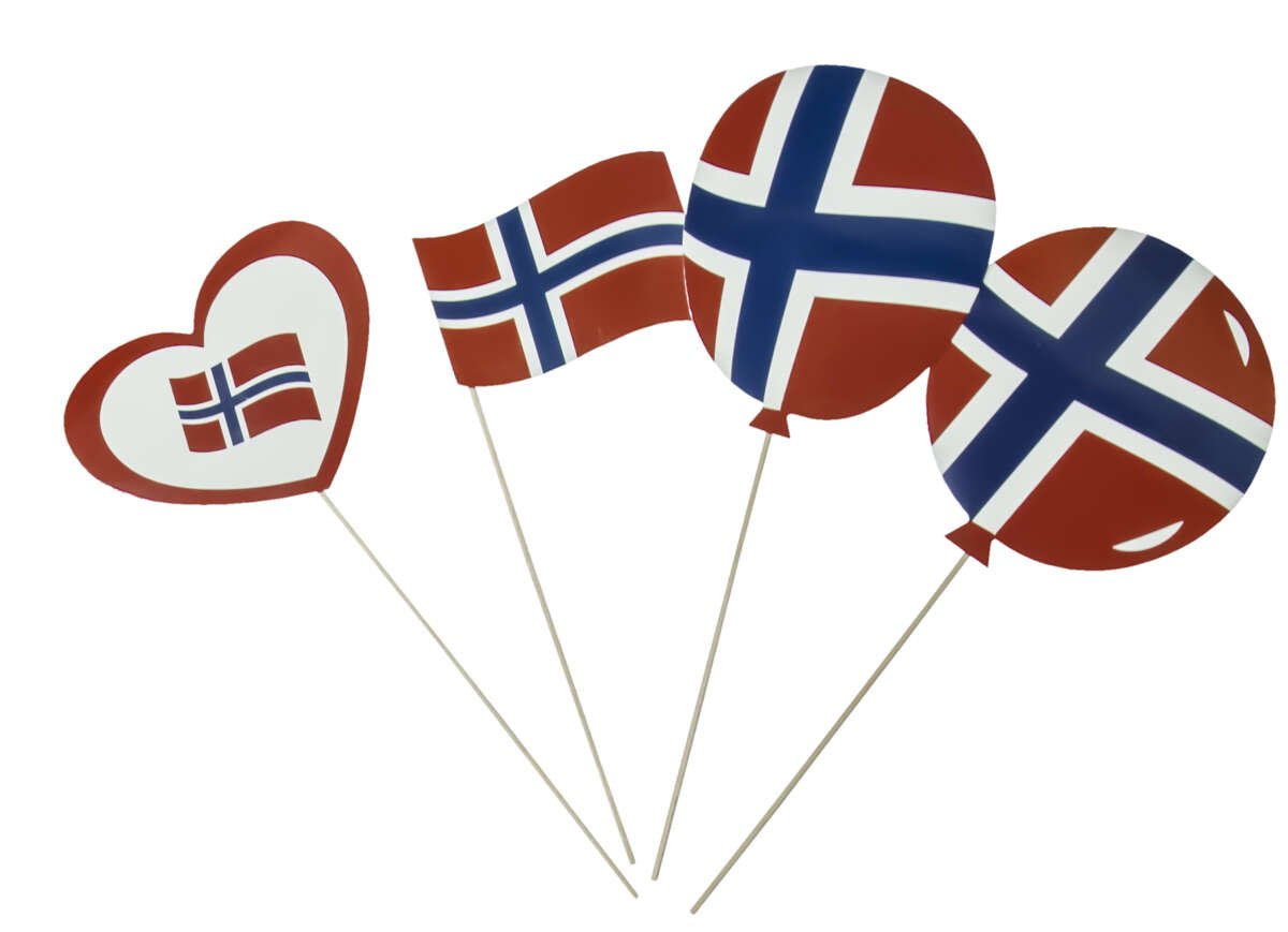 17. mai samleeske med pynt