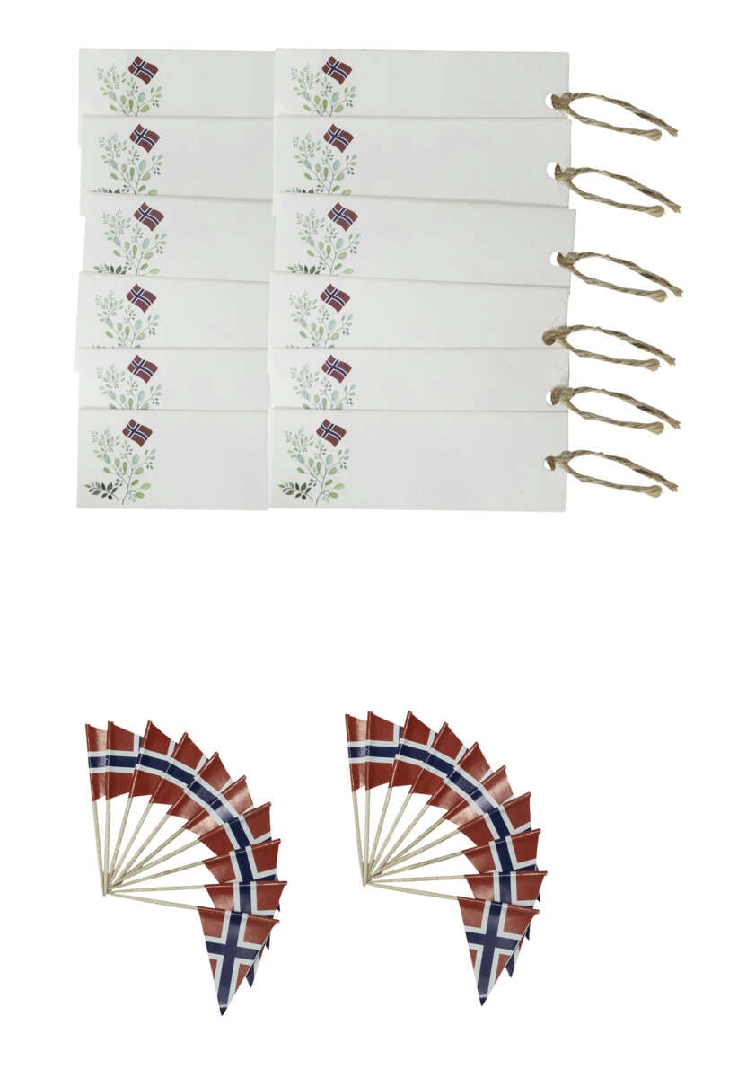 17. mai samleeske med pynt