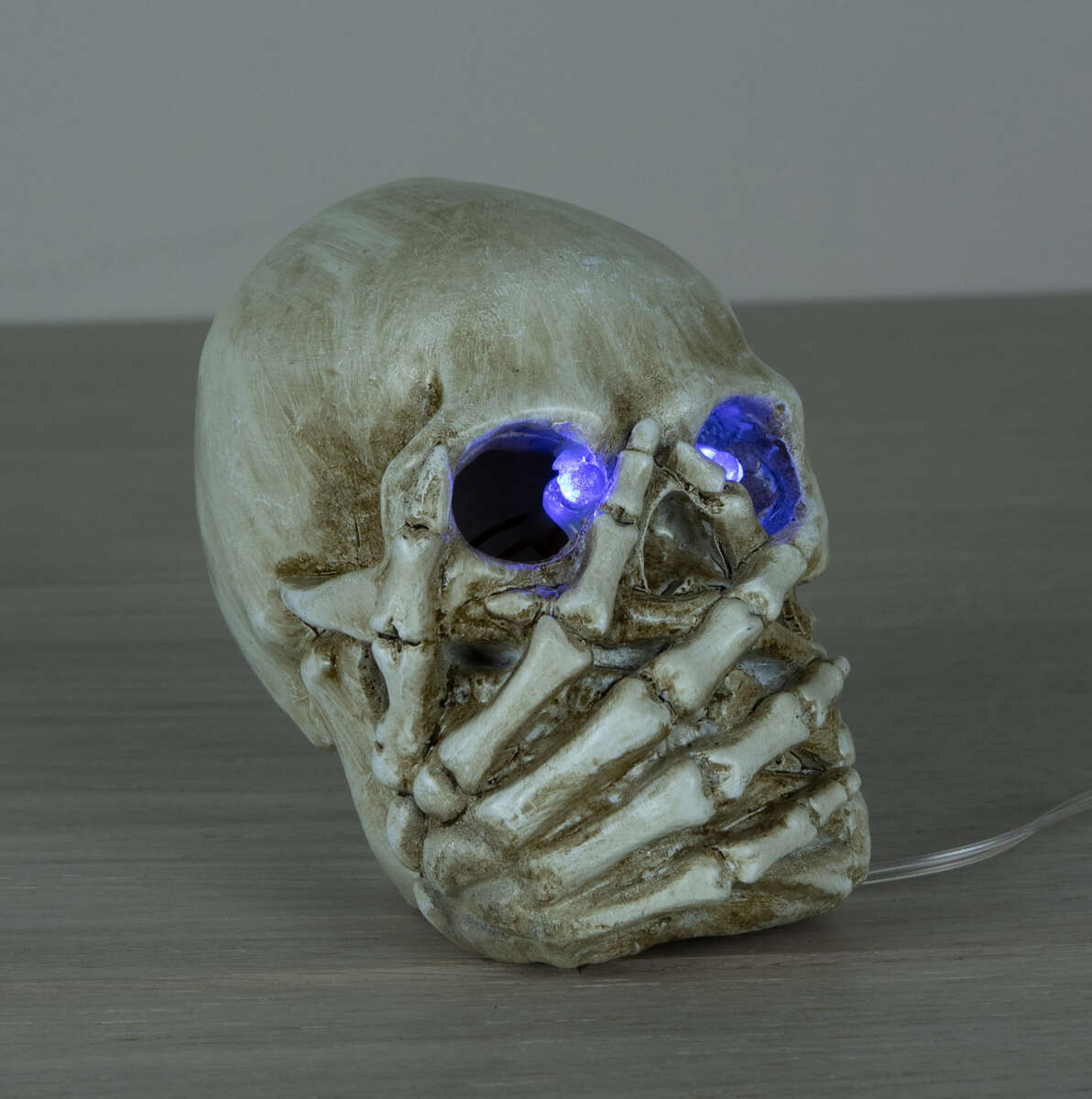 Halloween hodeskall - Ikke snakke