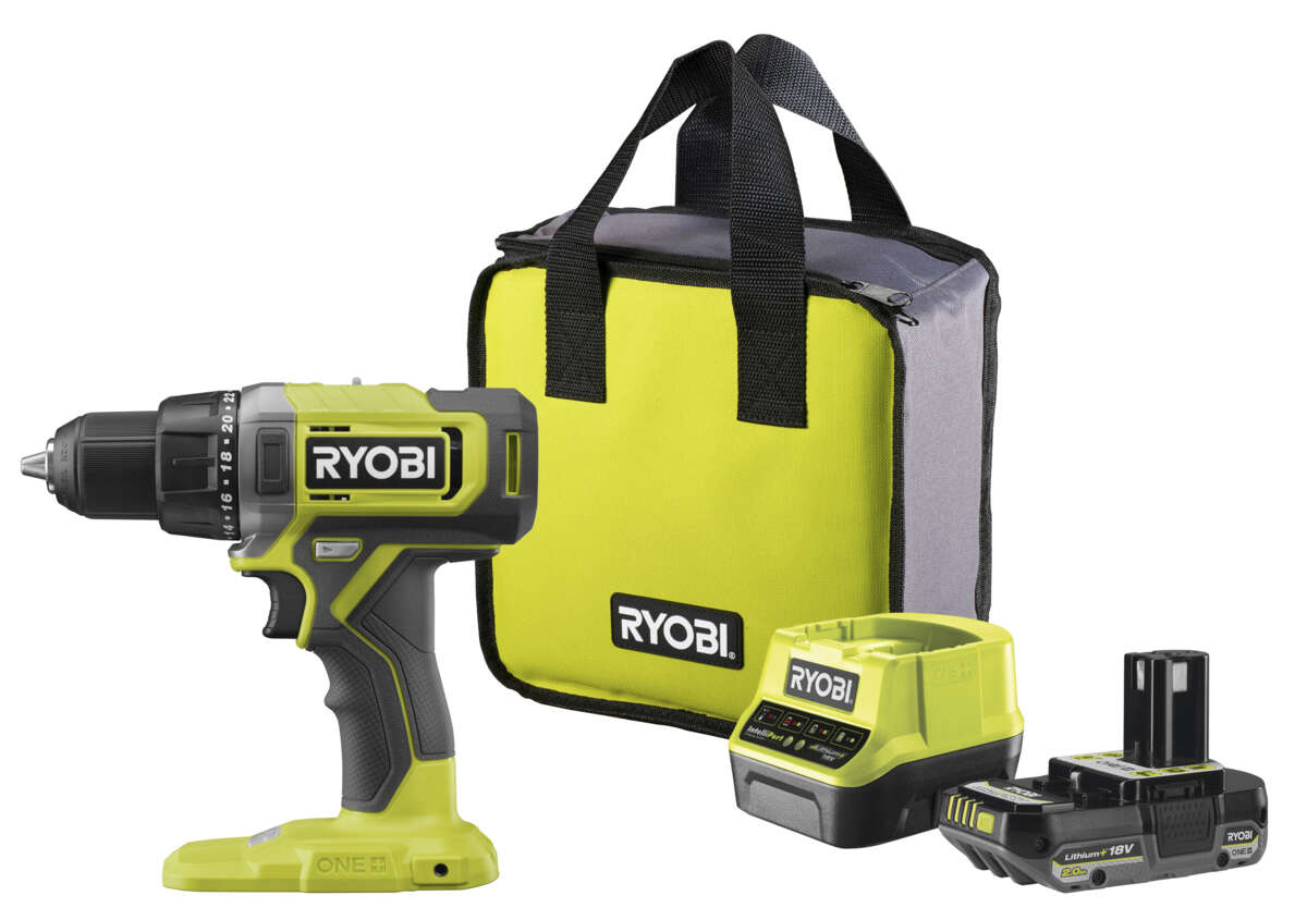 Ryobi RDD18-1C20S drill m/batteri