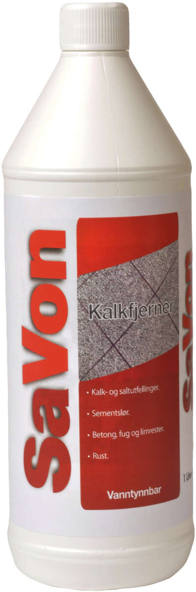 DeSalin sps kalkfjerner 1 liter rensevæske for betong