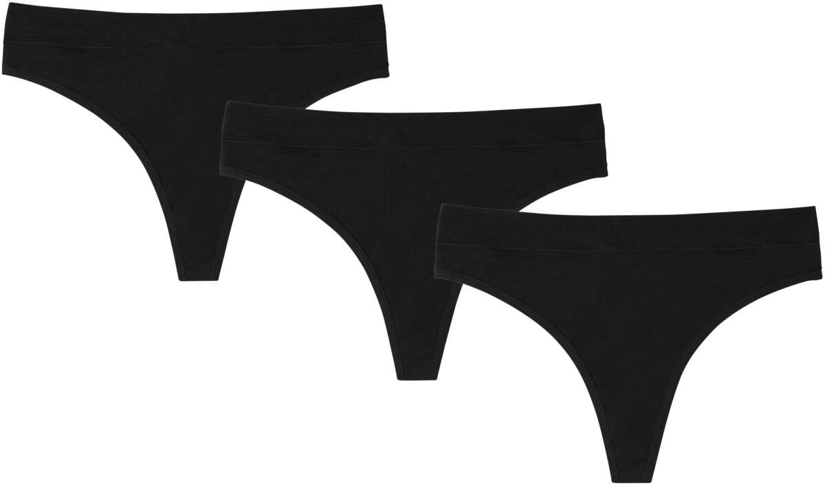 Pierre Robert Cotton String stringtruse 3-pk dame