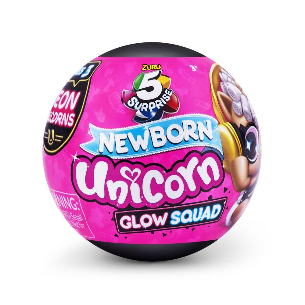 5 Surprise Newborn Unicorn Glow Squad