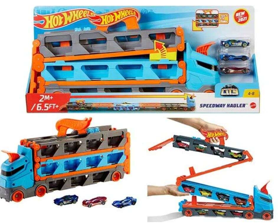 Hot Wheels® City Speedway Hauler lastebil